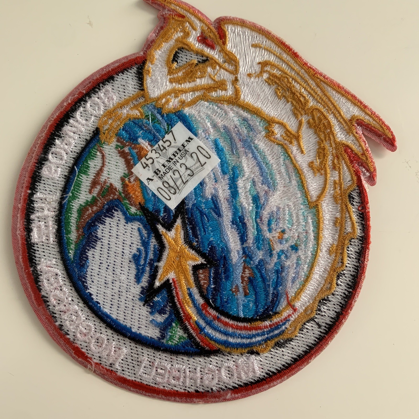 Authentic CREW-7 -NASA SPACEX ISS Mission-CREW DRAGON-A-B Emblem-SPACE PATCH