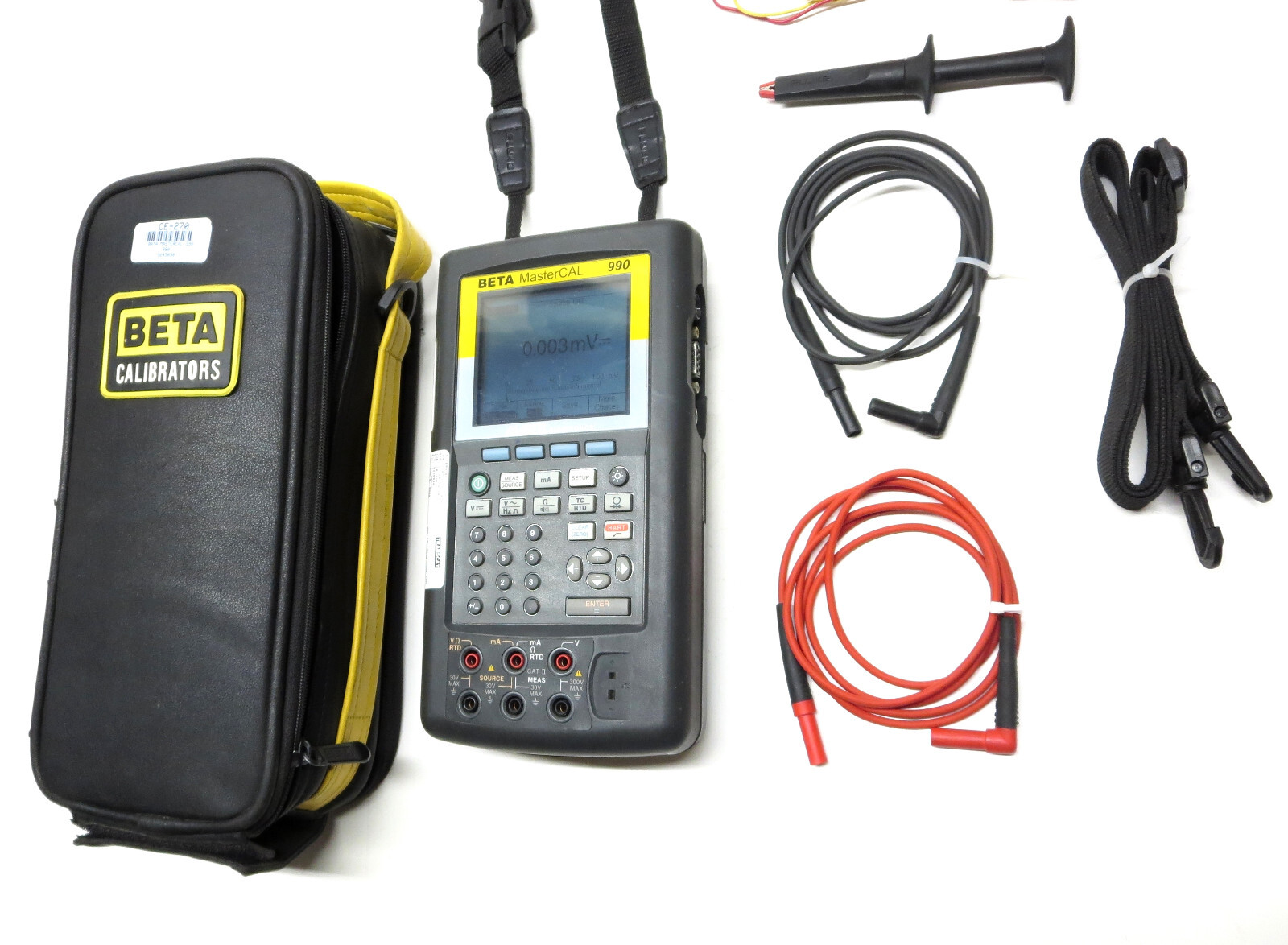 Beta / Fluke MasterCal 990 Process Calibrator with HART (Equals Fluke 744)