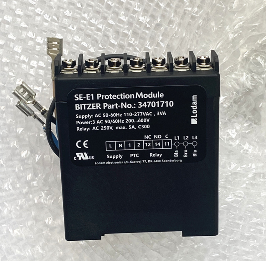 1pcs Original Lodam SE-E1 Protection Module Bitzer Part-no.34701710