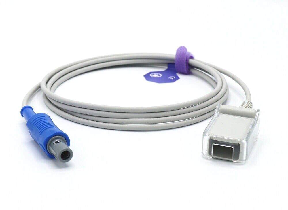 Mindray Datascope SpO2 Adapter Cable 6 Pin 0013042625 60Deg - Same Day Shipping