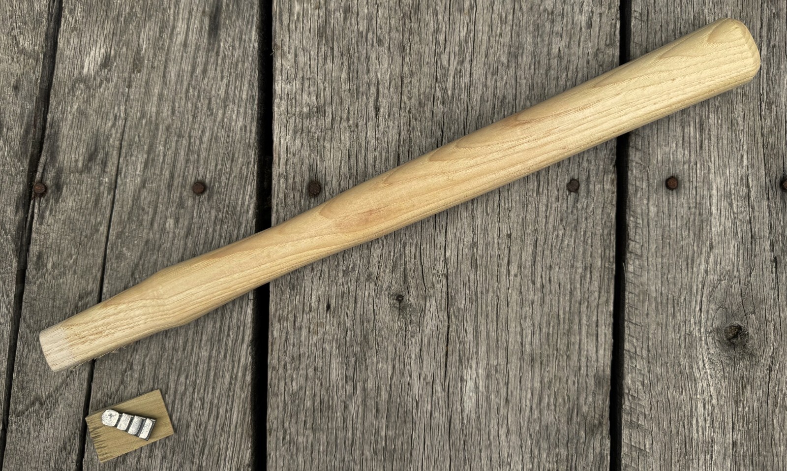 Beaver Tooth 18" Hickory Ball Pein Replacement Hammer Handle Made in USA