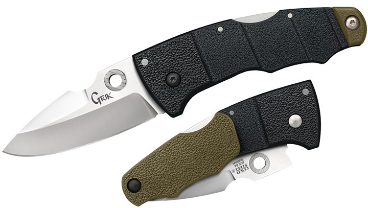 Cold Steel 28E Grik 6-7/8" Knife With 3-7/8" Blade - Od/black