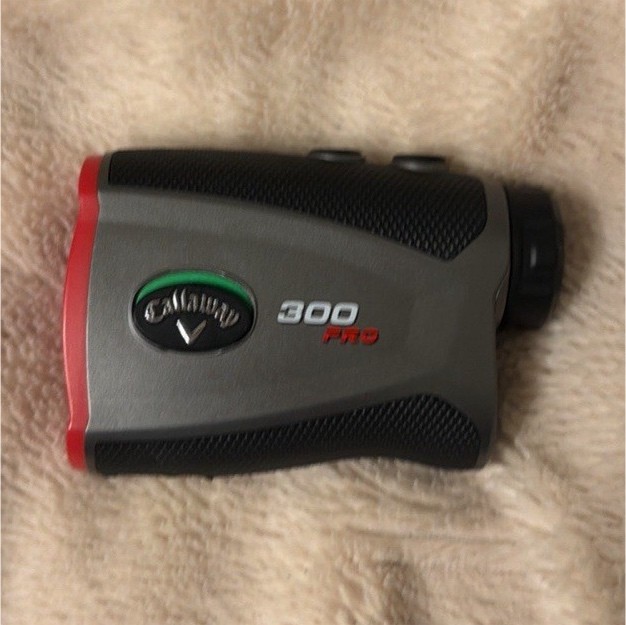 Callaway 300 Pro Golf Rangefinder Black Gray Red Plastic for Golf
