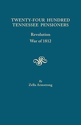 Twenty-Four Hundred Tennessee - Paperback, by Armstrong Zella - Very Good