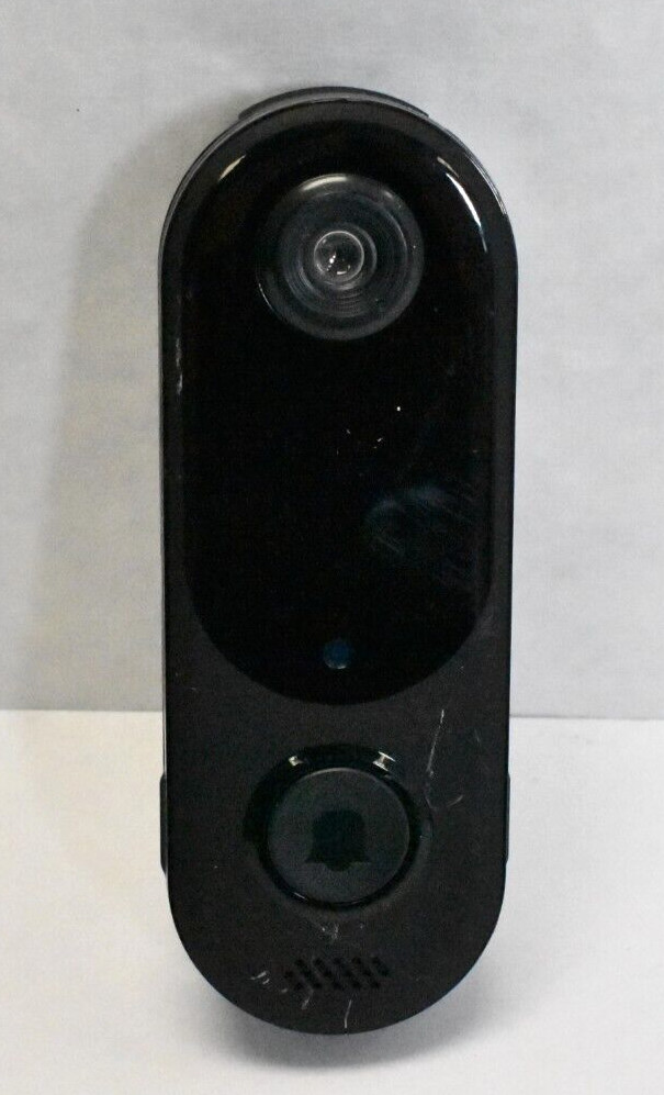 Kalogl Mini Chime Black Real Time Remote Viewing Wireless Smart Video Doorbell