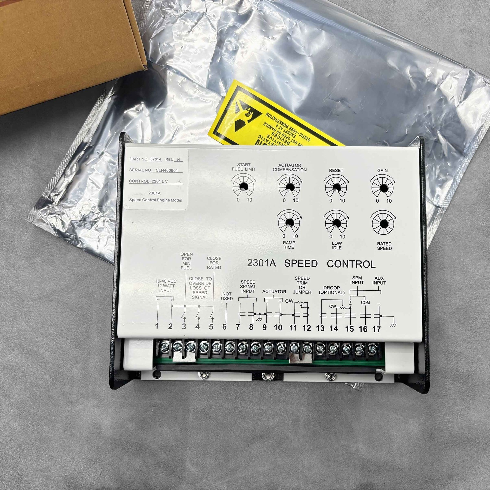 9907-014 2301A for WOODWARD controller Brand New
