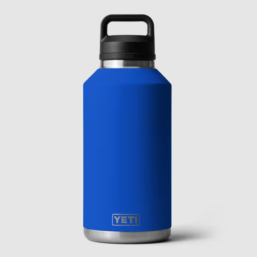 [BIG SALE] YETI 64 oz Water Bottle Travel Outdoor - Royal Blue