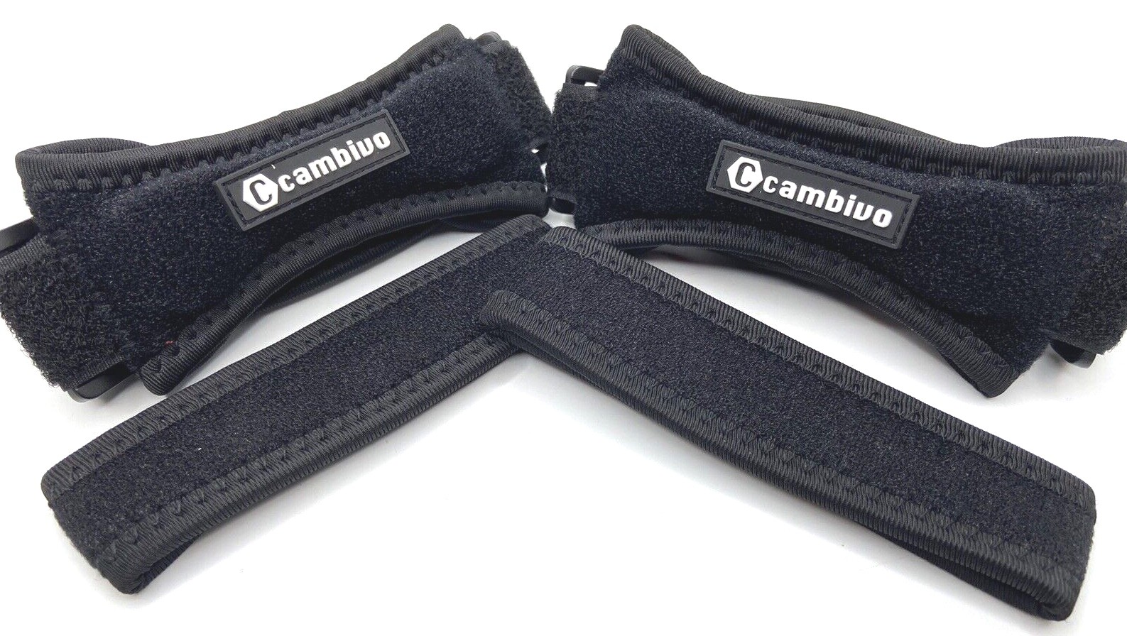 2 Pack Patella Knee Strap Adjustable Knee Brace Patellar Tendon Stabilizer