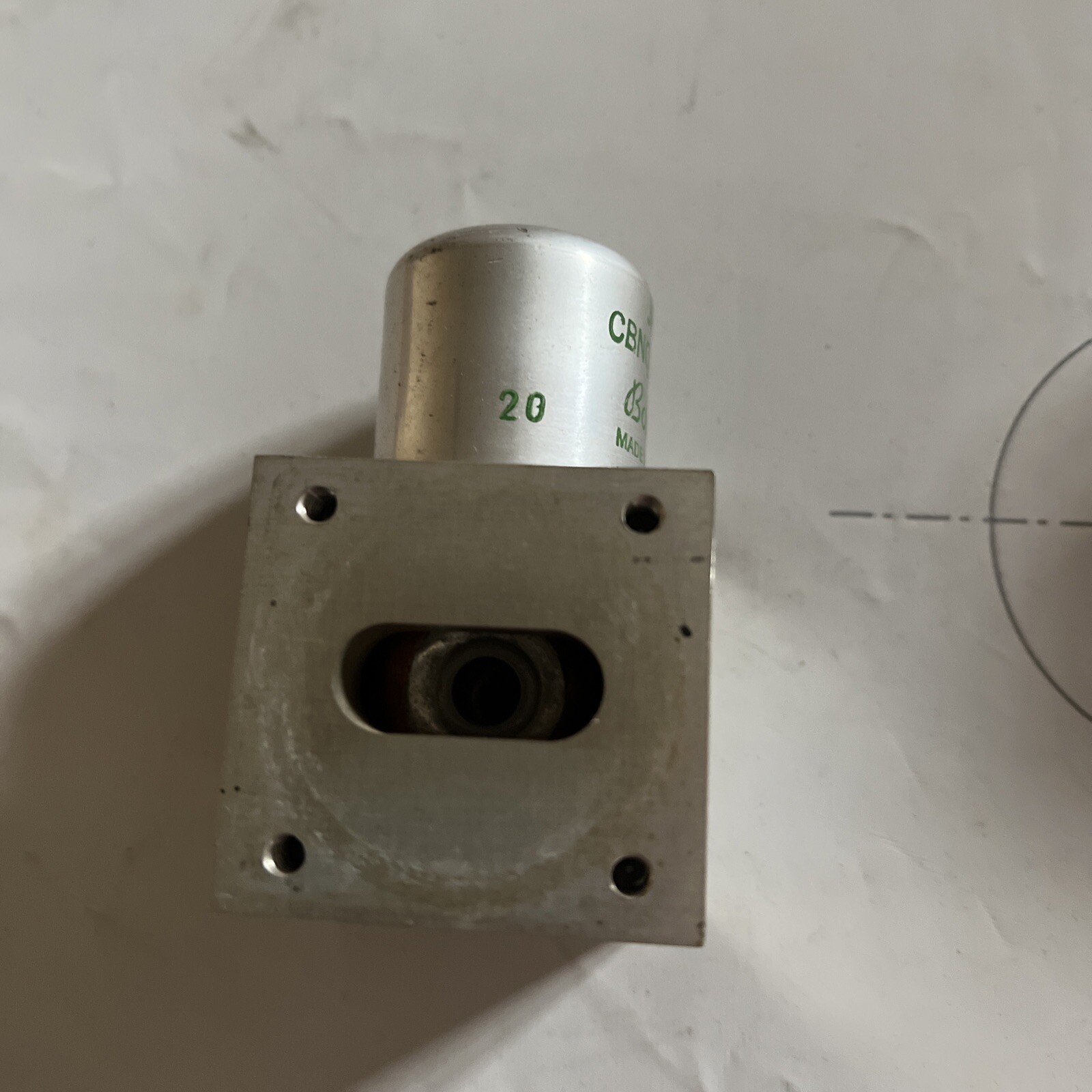 BOMAC Westinghouse CBNQ 1q23 electron tube reference cavity