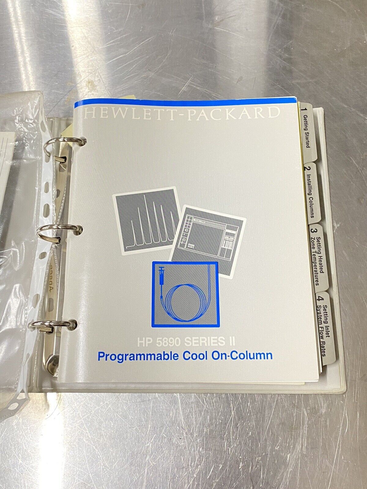 Hewlett Packard HP 5890 Serie 2 Gas Chromatograph - Users Guide / Manual