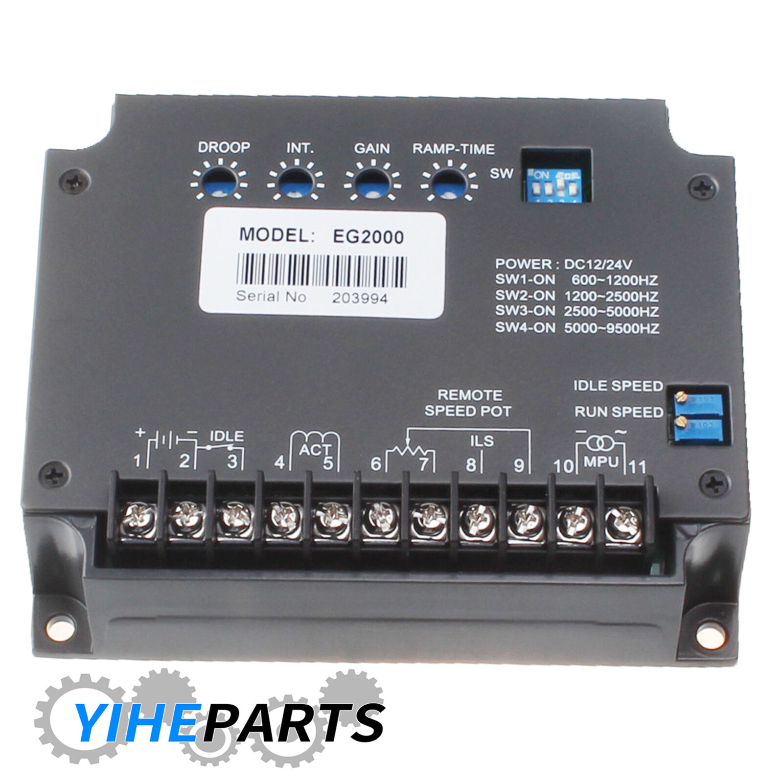 EG2000 ESC2301-AElectronic Engine Speed Controller Generator Controller Panel