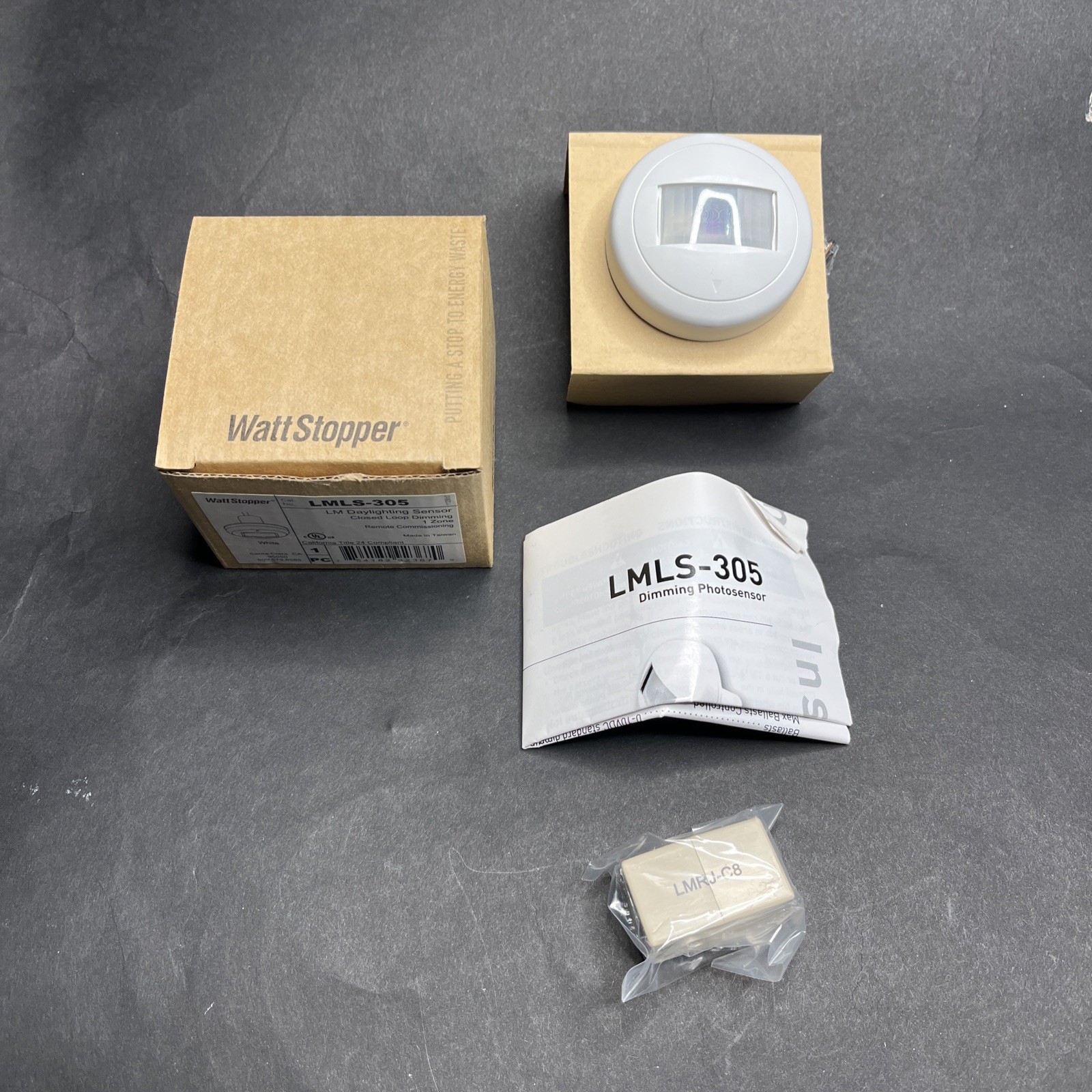 WATT STOPPER LMLS-305 DIMMING PHOTOSENSOR, LM DAYLIGHT SENSOR, 0-10 VOLT