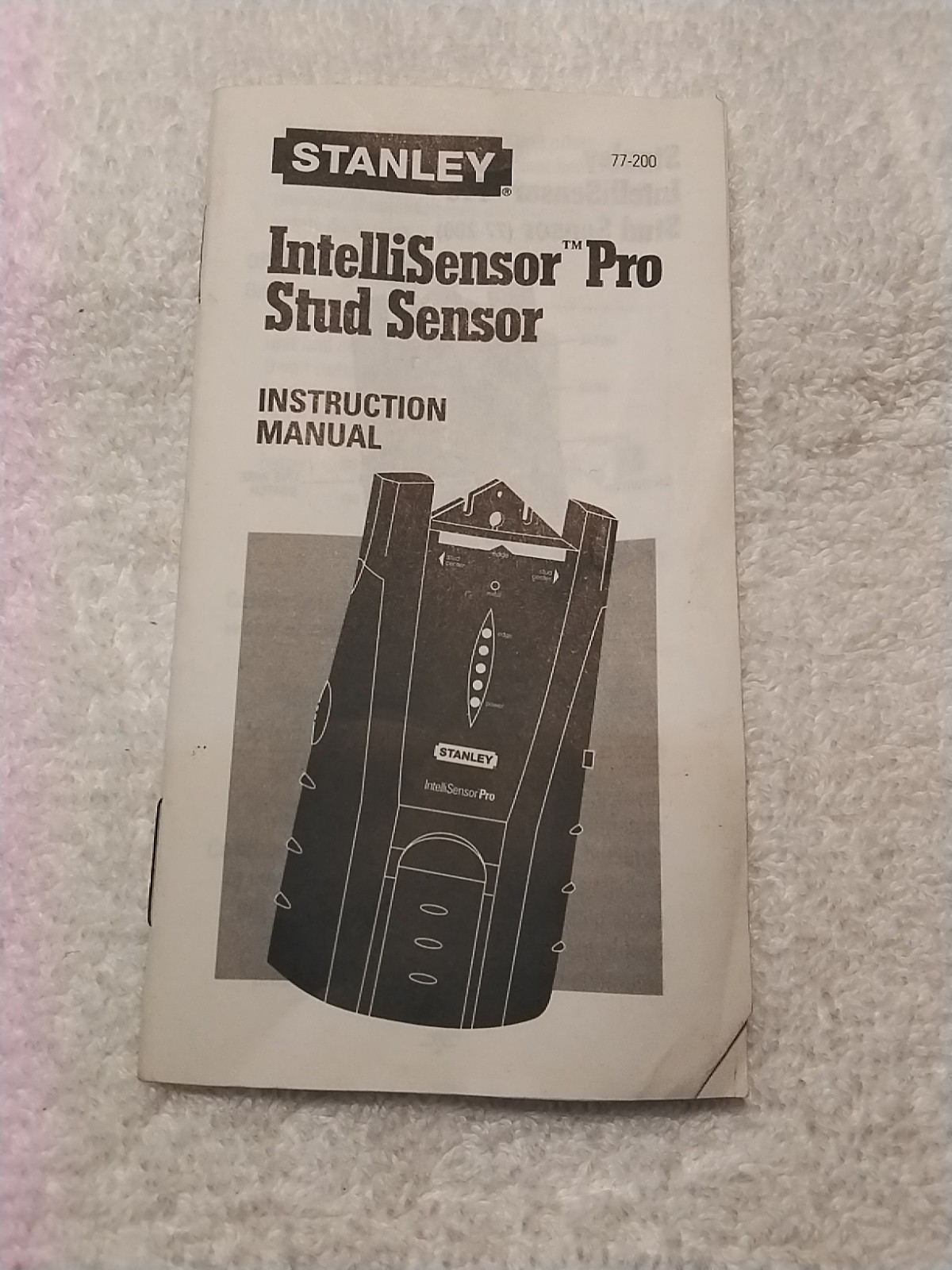 STANLEY 77-200 STUD SENSOR WITH MANUAL