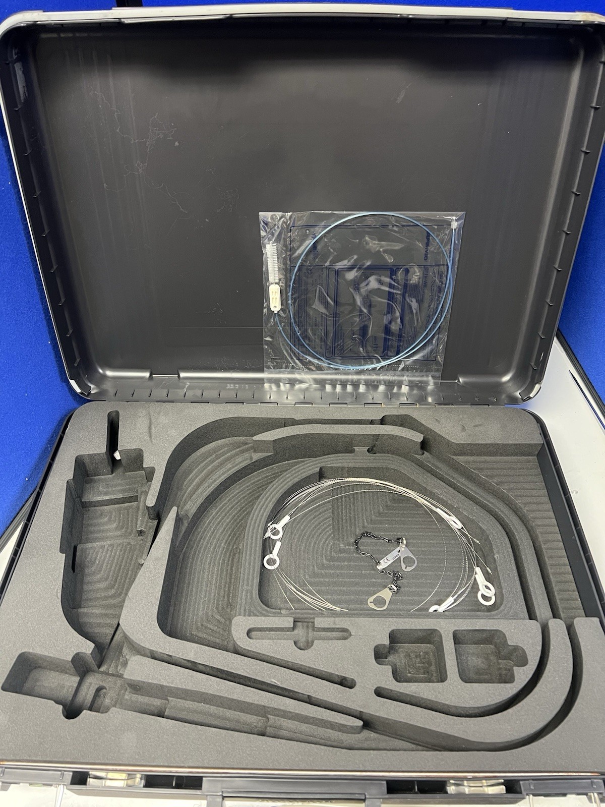 Olympus Type BF UC180F Ultrasound Case Only, No Keys Missing Top Foam Insert