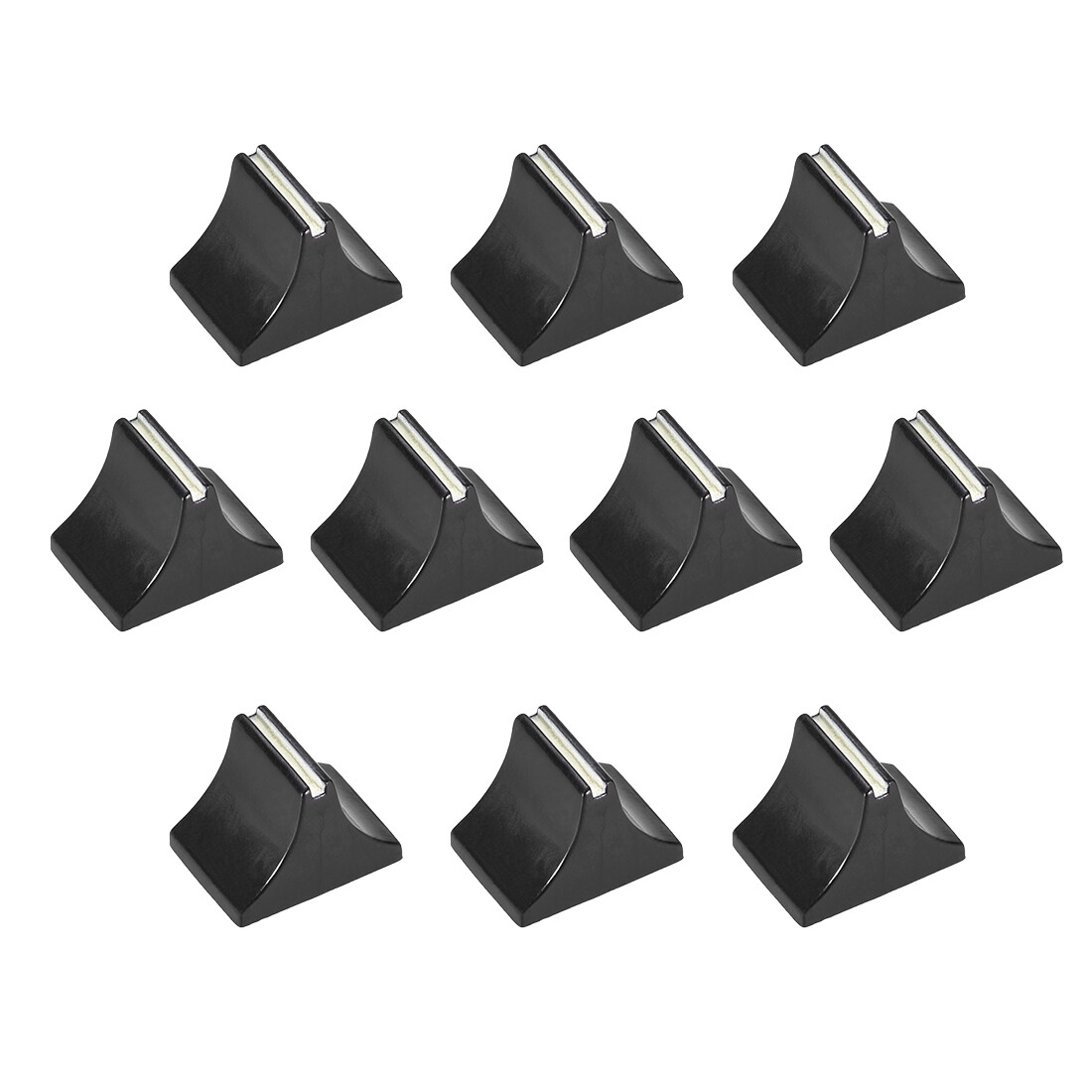 Straight Sliding Potentiometer for Volume Tone Push-Pull Cap Fader Cap,10 Pcs