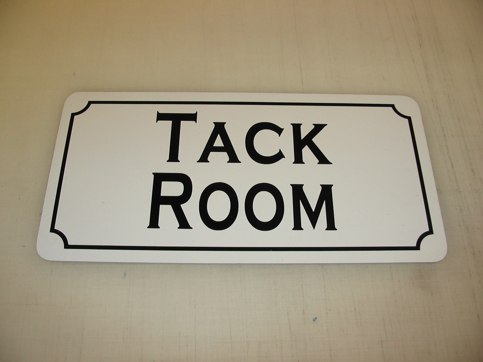 TACK ROOM Metal Sign 4 Horse Farm Ranch Barn Country Club Track Hay Saddel shoe