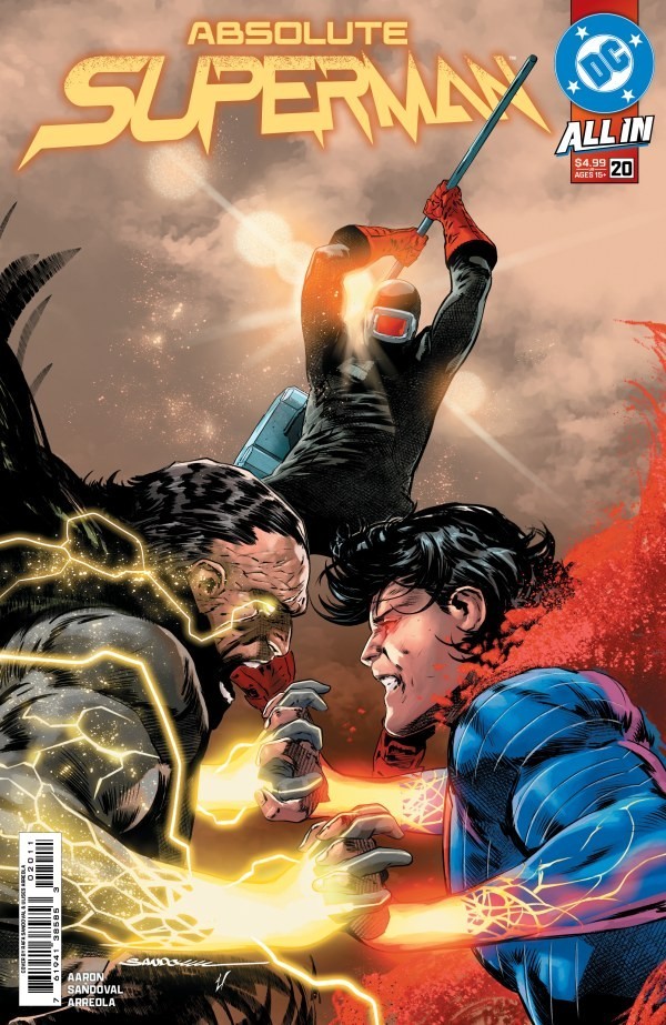 Absolute Superman #20 CVR A Rafa Sandoval Red Steel 6/24/26 DC Comics