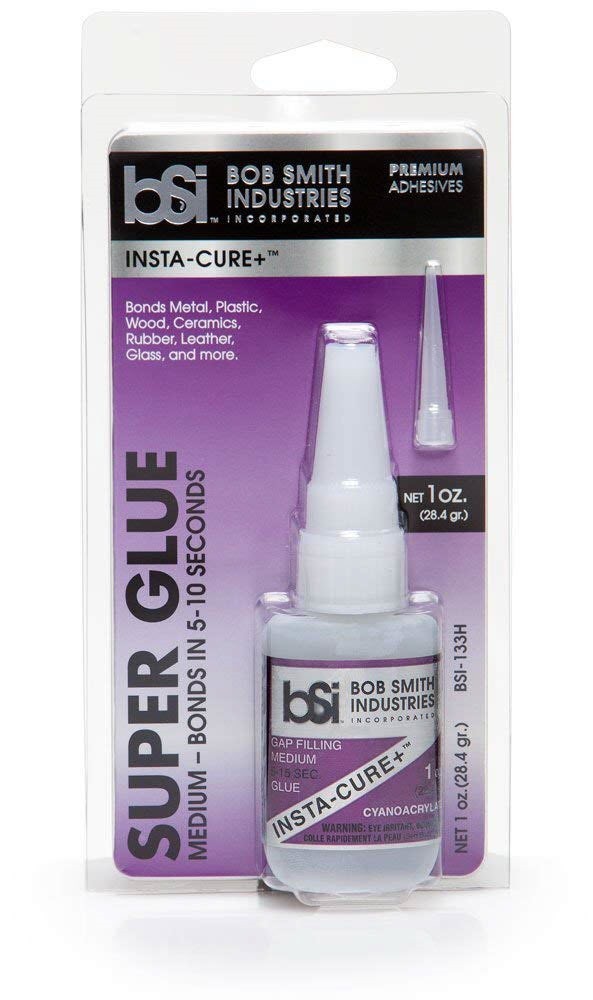 Bob Smith Industries BSI-133H Insta-Cure+ Thick Gap Filling Super Glue 1oz
