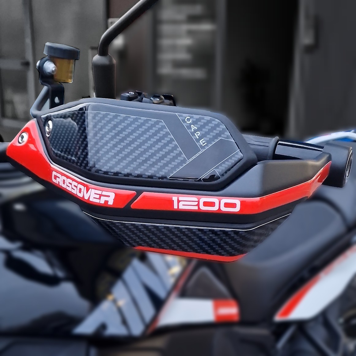 Motorcycle Stickers 3D compatible with Moto Morini X-Cape 1200 2026 Handguards