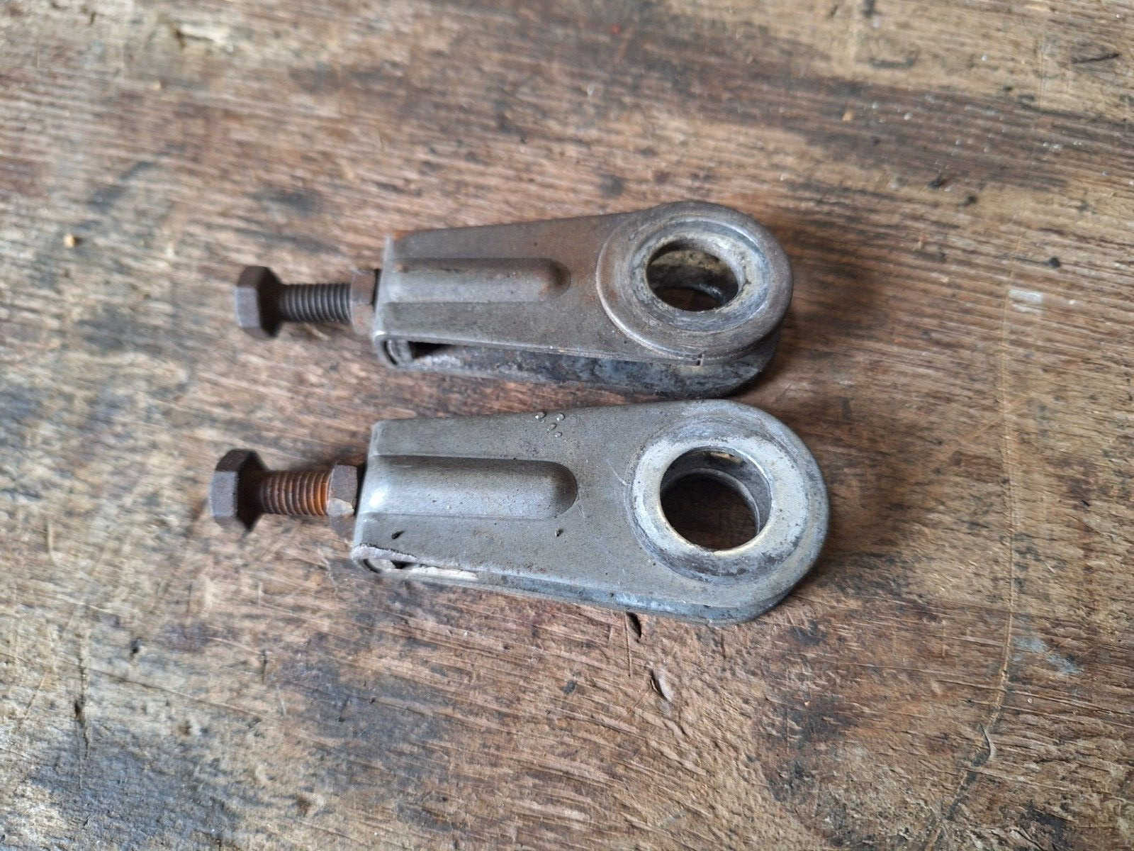 1978 Kawasaki KZ 400 Twin - Rear Chain Tension Adjusters