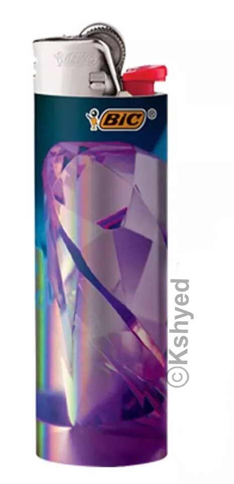 BIC Special Edition Night Out Series Cigarette Lighters Assorted Design (7 Pack)