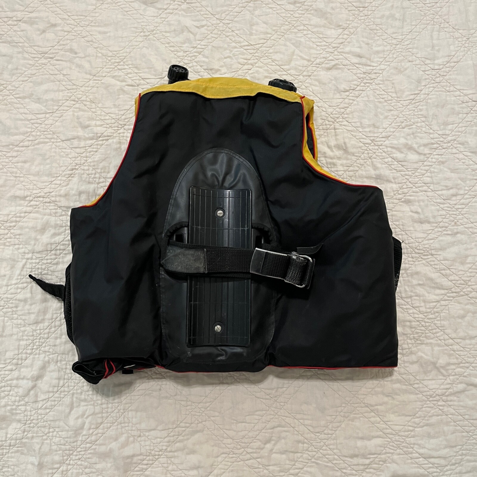Pro Sub Scuba Diving Vest - Size Large - Yellow/Black/Red