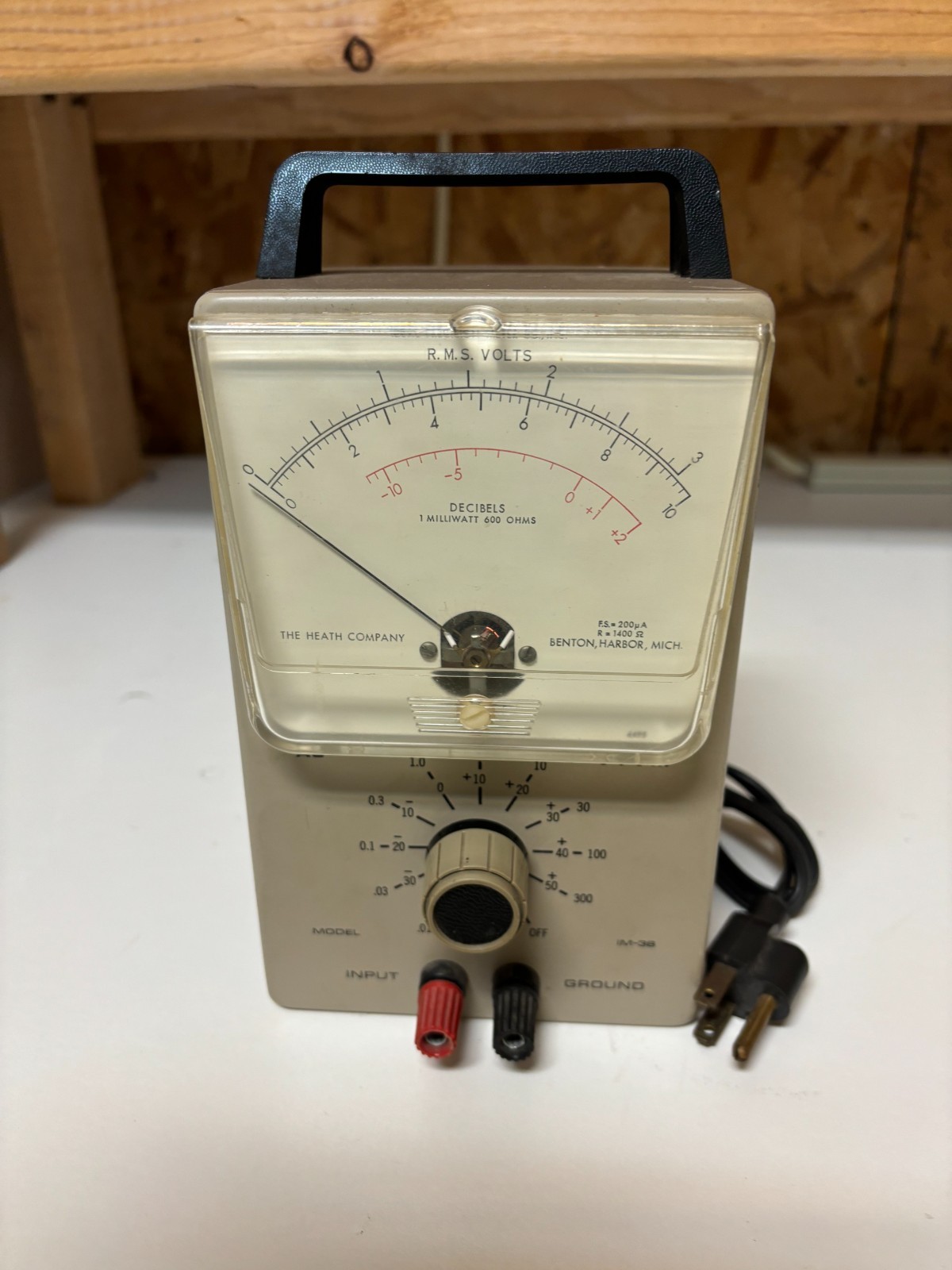 Heathkit IM-38 AC VTVM