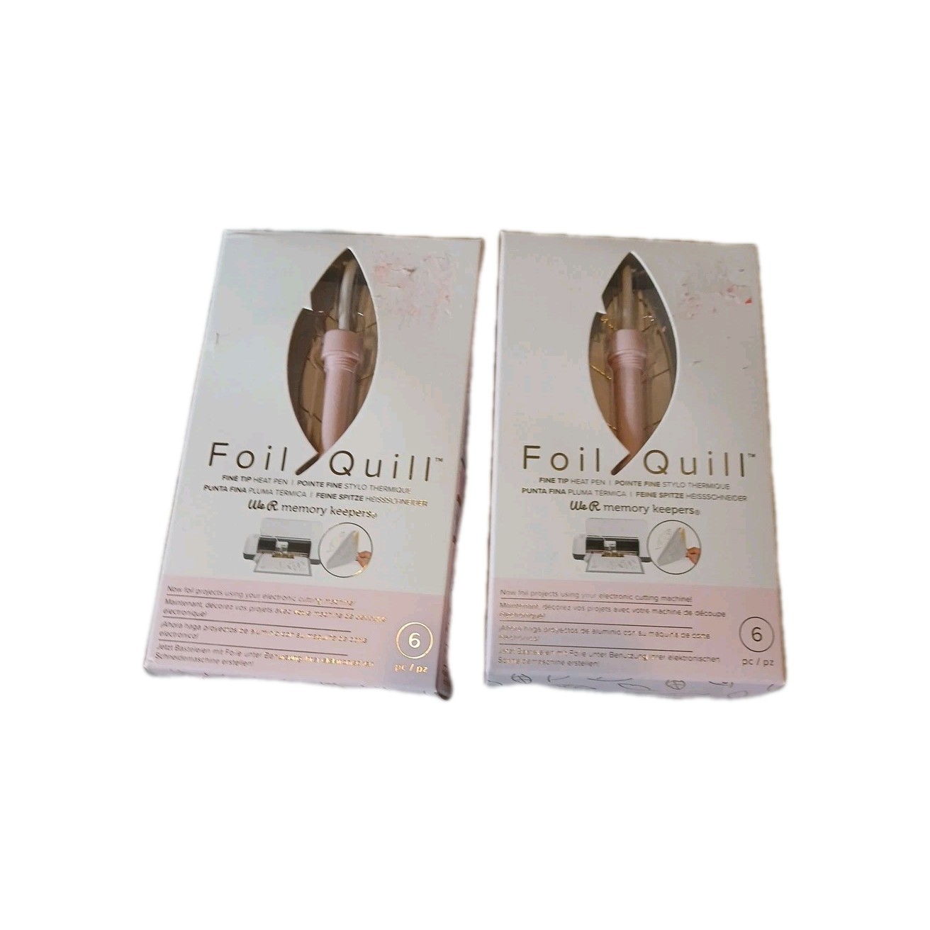 We R Memory Keepers Foil Quill Fine Tip Heat Pen - Pink