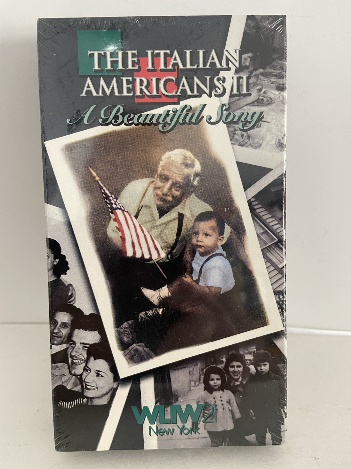 THE ITALIAN AMERICANS II VHS A Brautiful Song PBS WLIE21 new factory sealed