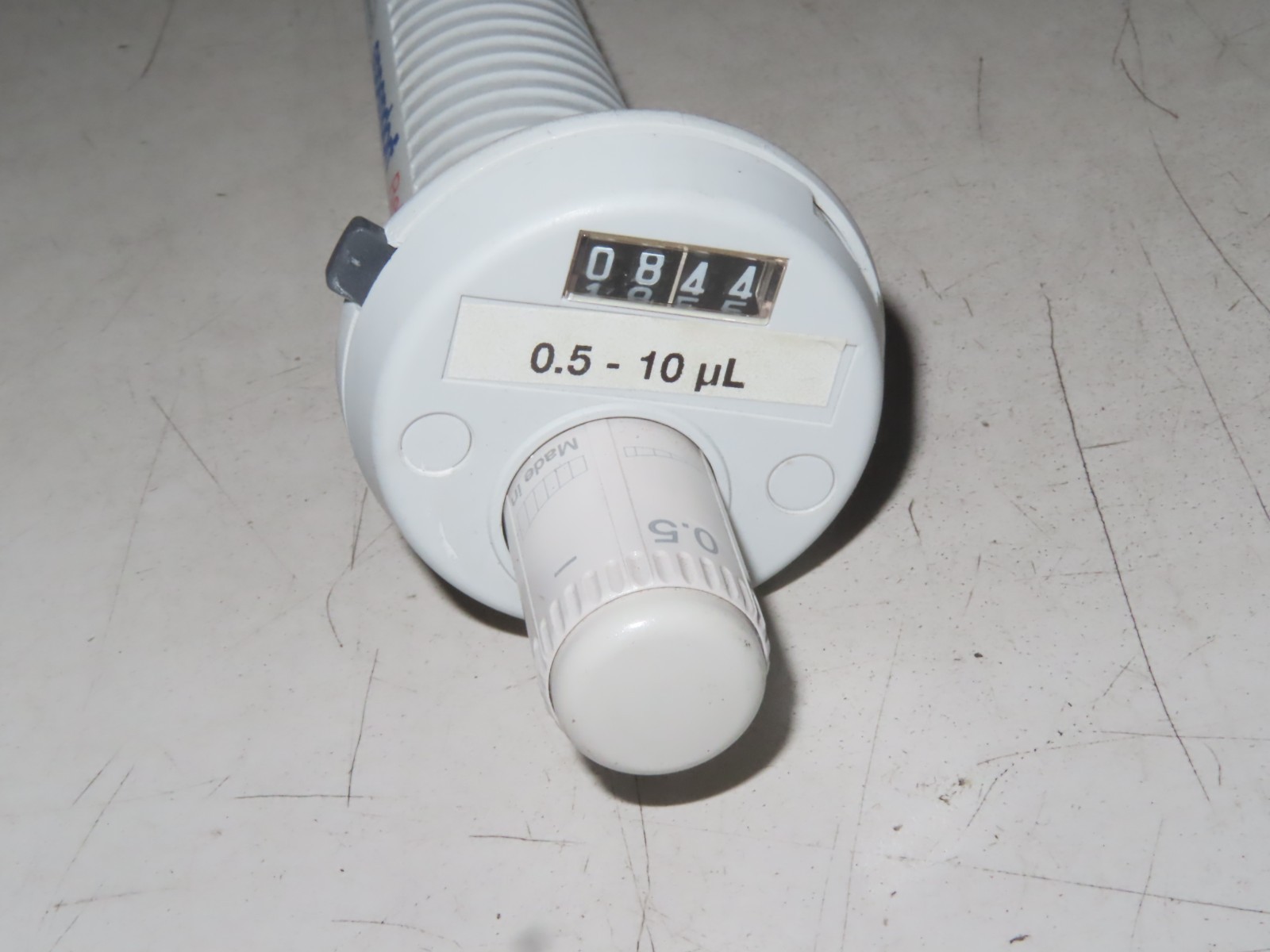 Eppendorf Reference 0.5-10uL Pipette Single Channel