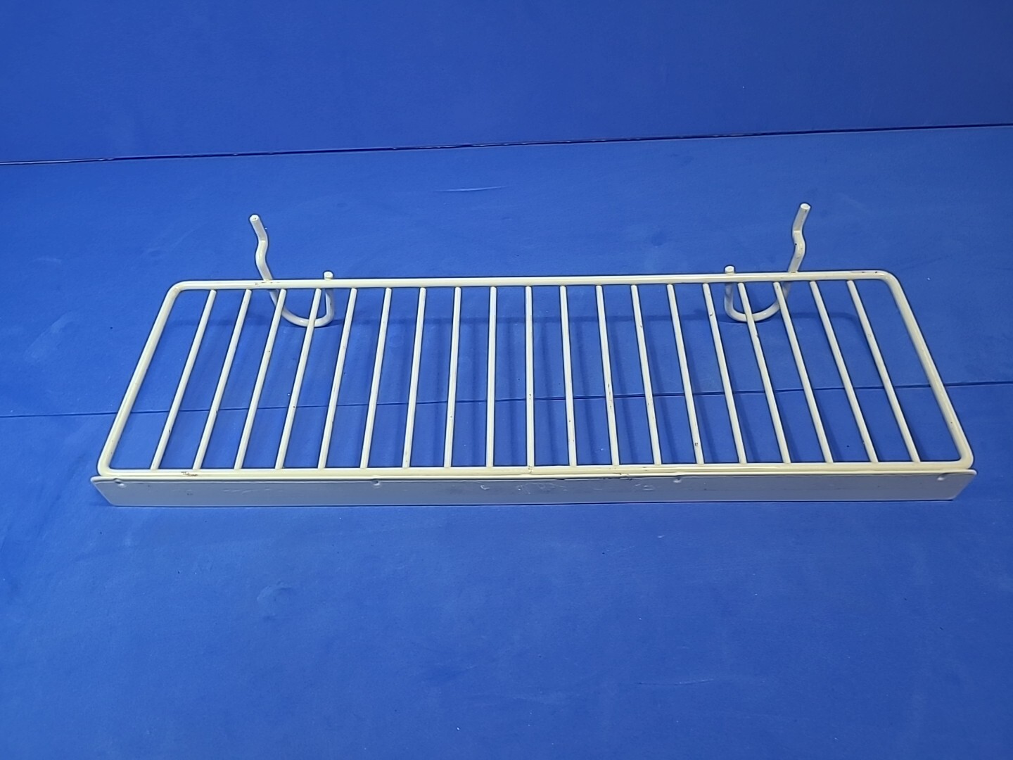 (QTY 10)  4-1/2" X 15" Wire Pegboard Shelf