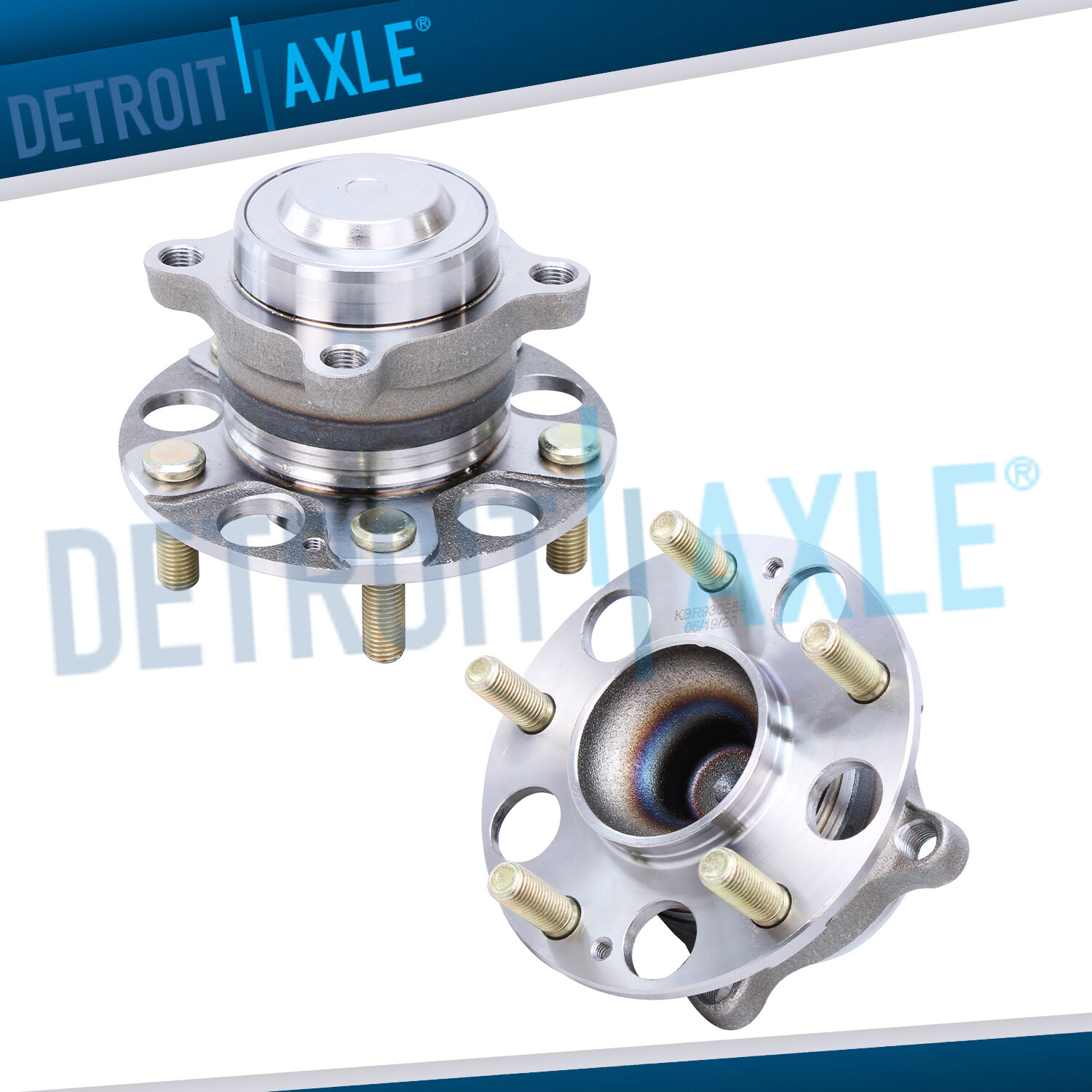 2pc Rear Wheel Bearings Hub for 2013-2015 2018-2020 Honda Accord Acura TLX