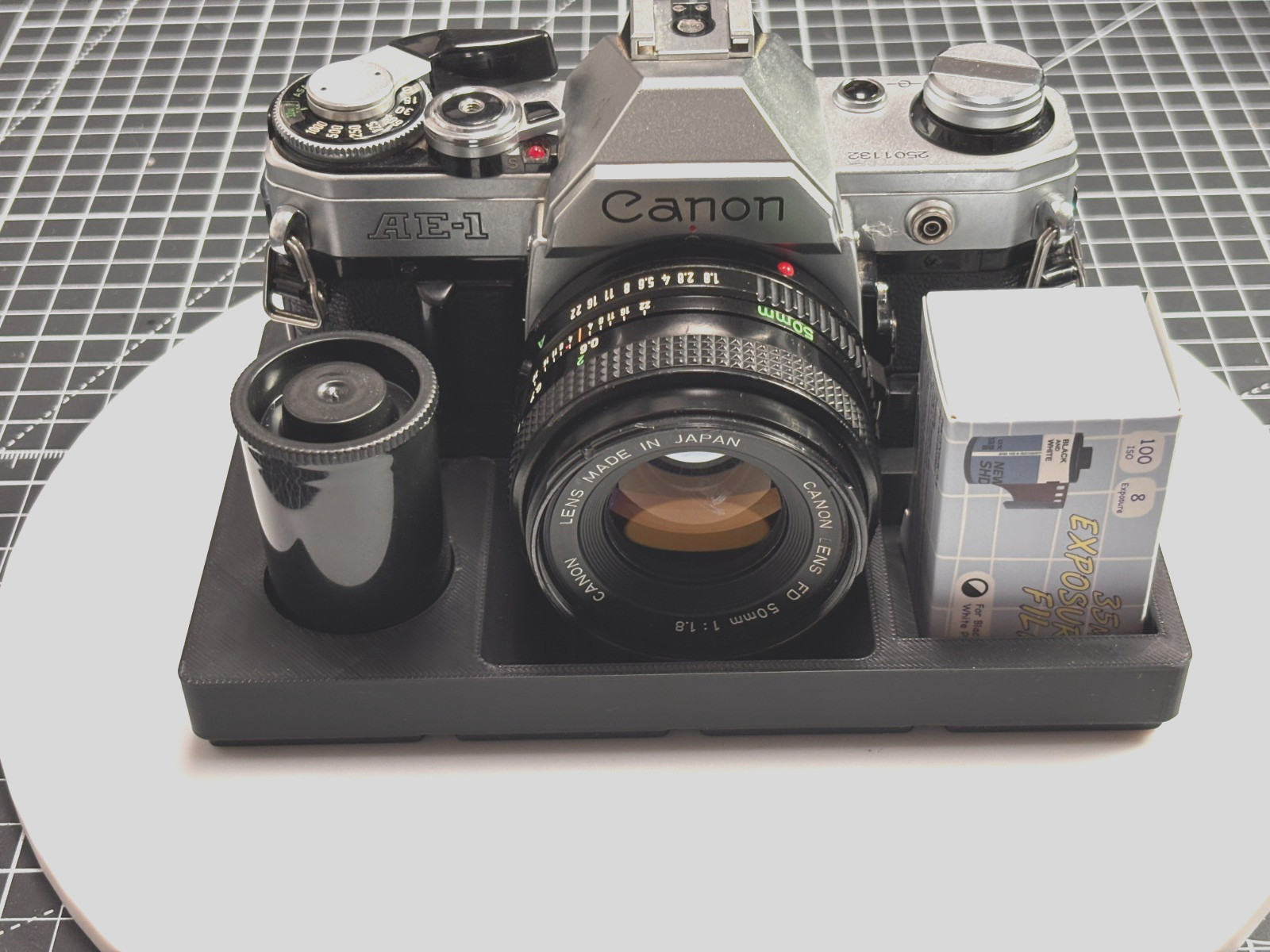Gridfinity Storage For Canon AE-1 & AE-1 Program Camera - NEW