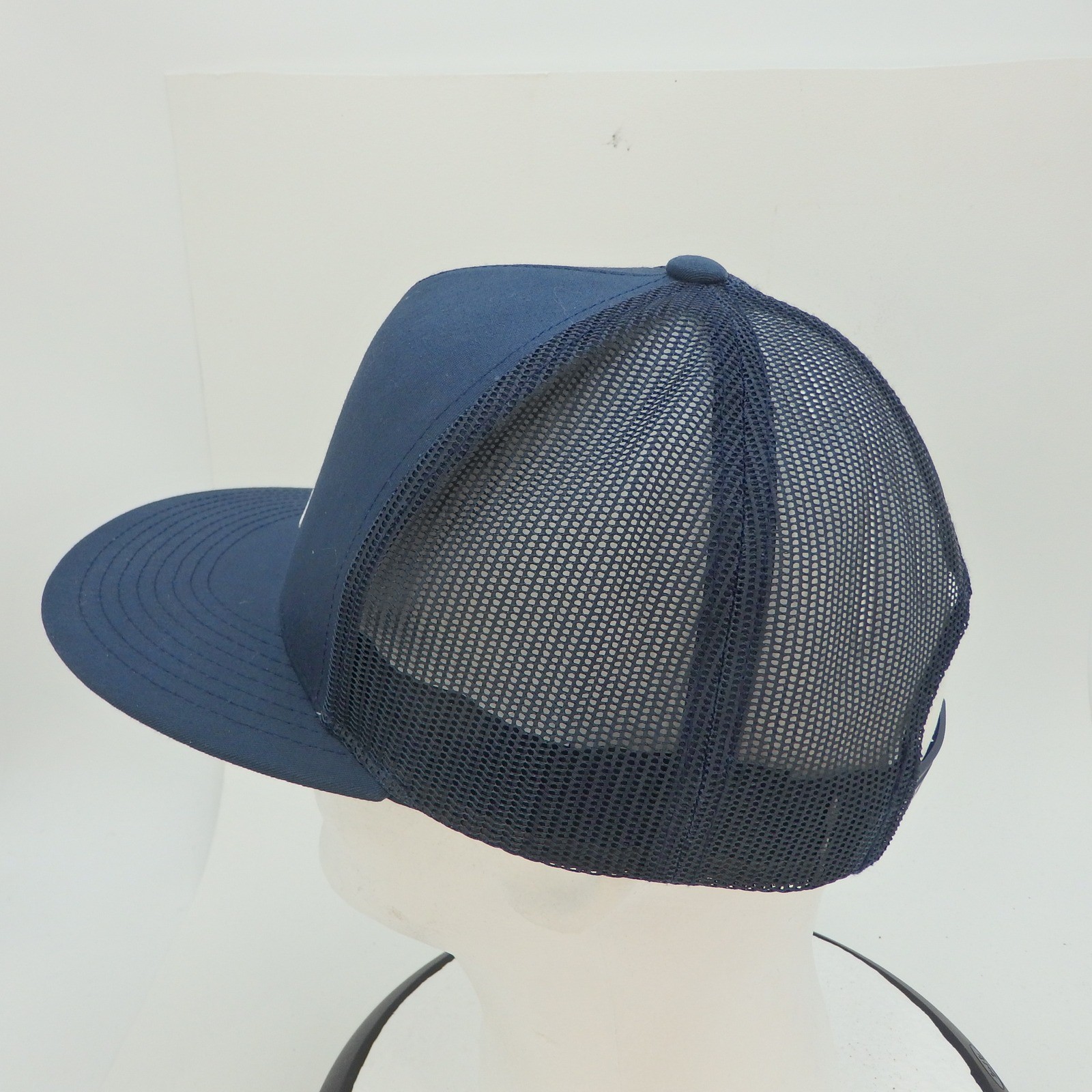 Trek 100 Navy Blue Mesh Trucker Hat Snapback Cap Men's One Size