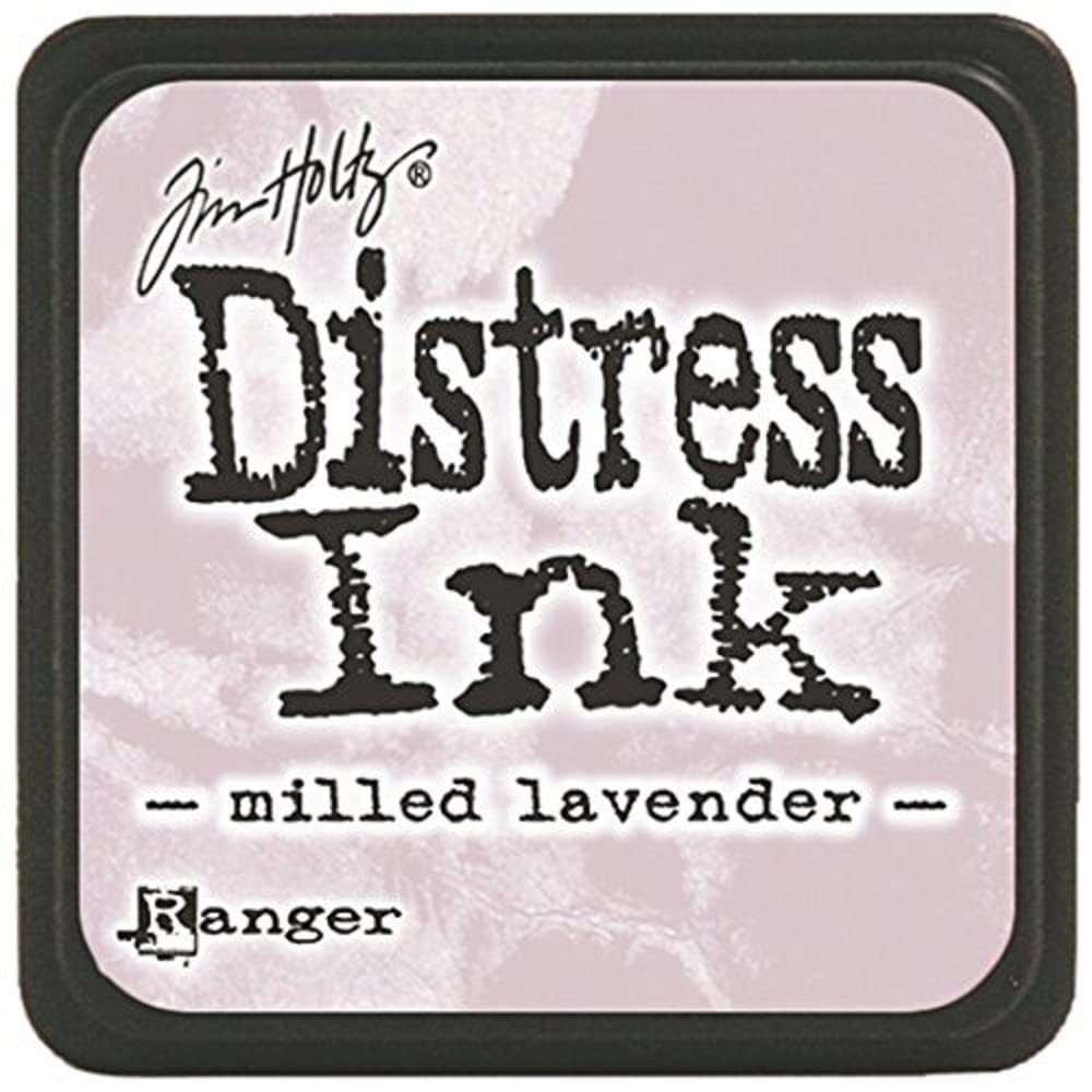 Ranger Tim Holtz Distress Ink Pads, Mini, Milled Lavender,Ink & Pads