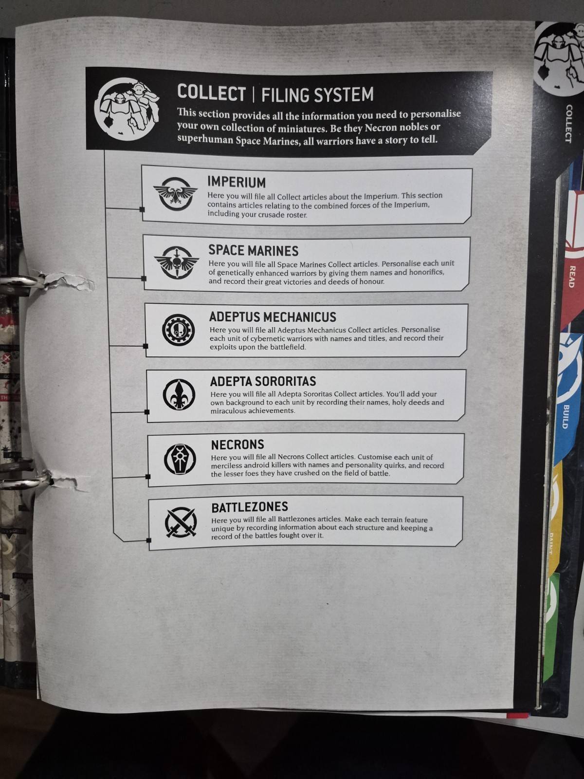 Warhammer 40k Imperium Hachette Binder