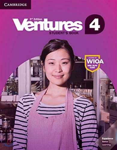 Ventures Level 4 - Paperback, by Bitterlin Gretchen; Johnson - Very Good h
