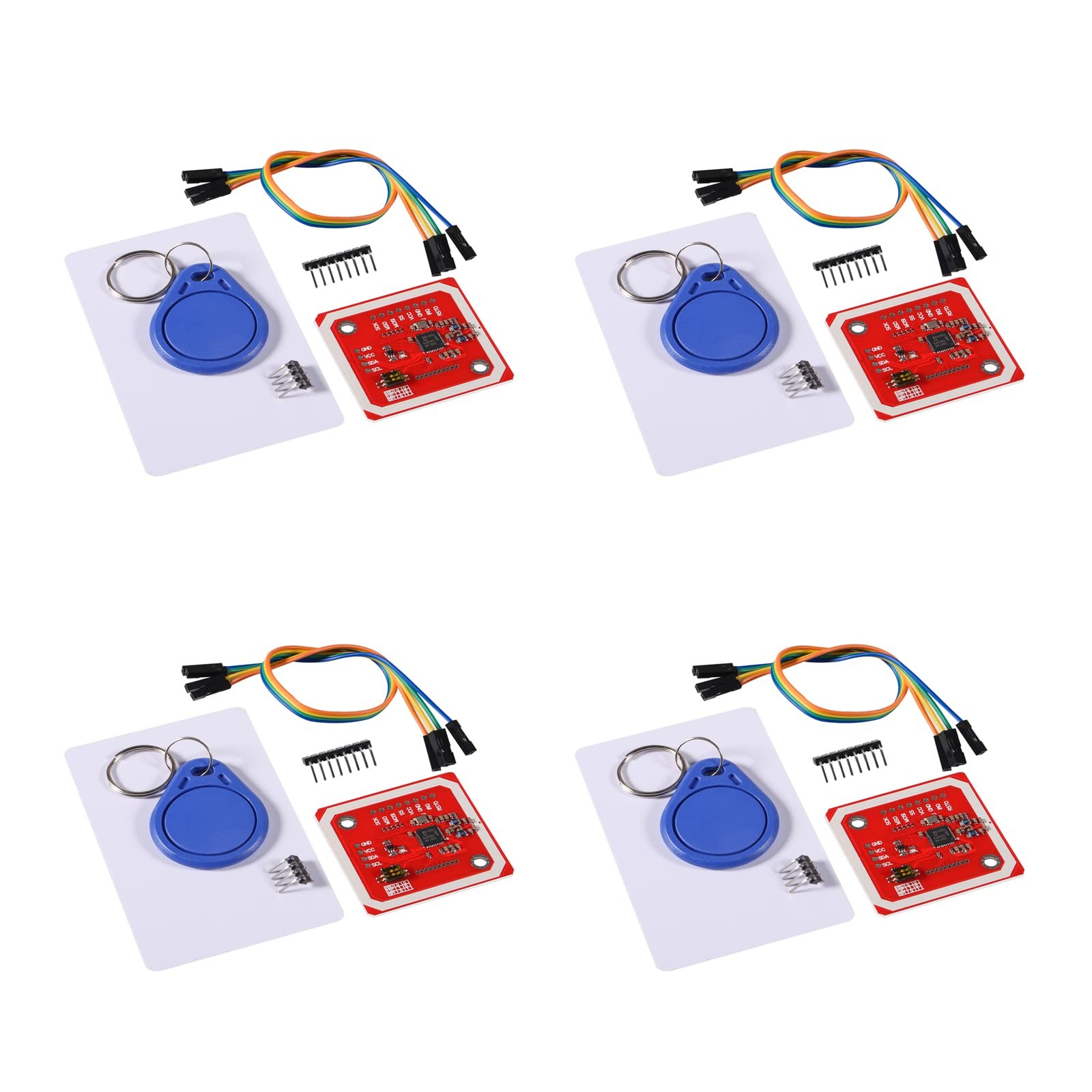 4 PCS PN532 NFC NXP RFID Module V3 Kit Near Field Communication Reader I2C