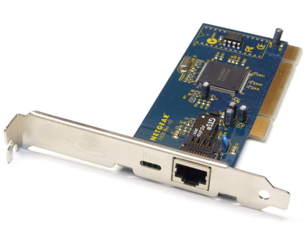 Netgear FA311 Rev-C1 PCI LAN 10/100MBit PC DSL NIC Network Card/Ethernet Card