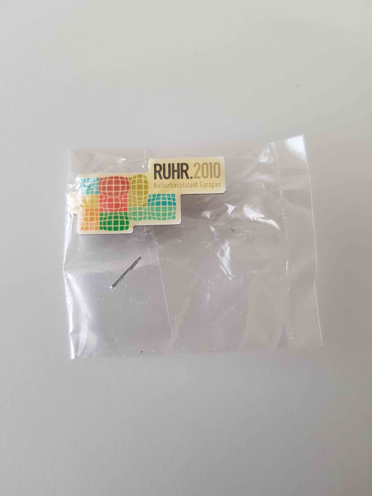 PIN: European Capital of Culture RUHR.2010 - approx. 35x15 mm, original packaging