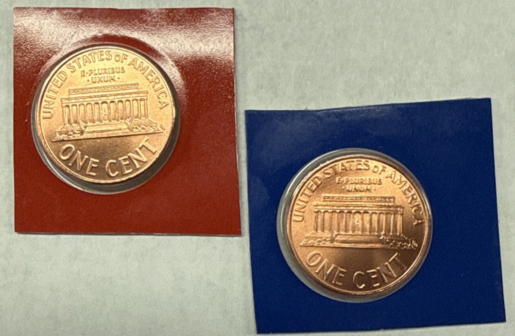 2007 P&D LINCOLN CENT from MINT SET in MINT PLASTIC with Free Shipping