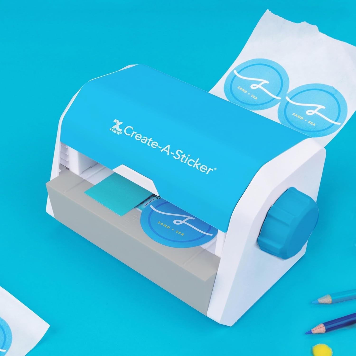 Create-a-Sticker, 5" Sticker and Label Maker Machine for Small Business and D...