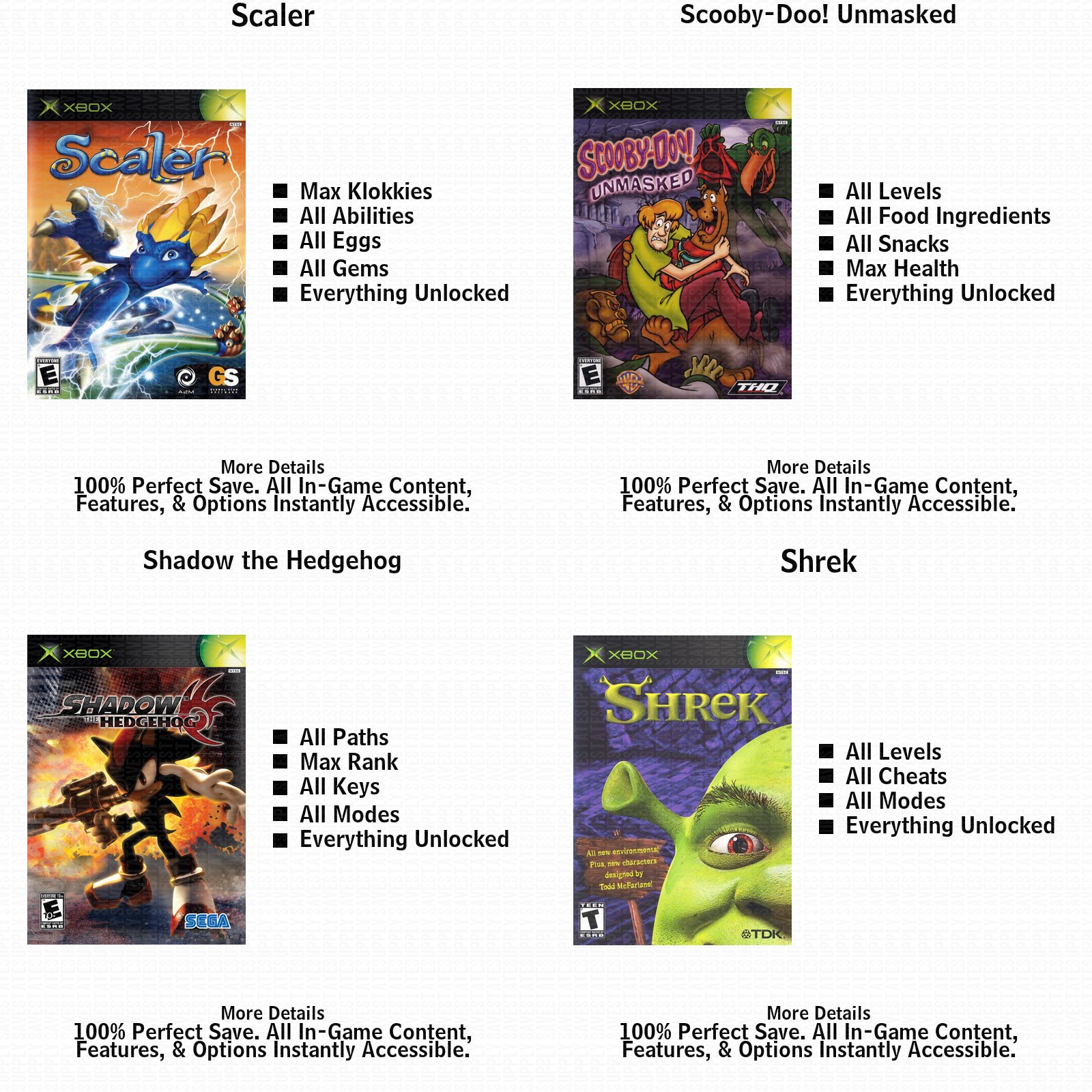 Crash Twinsanity 100% Unlocked Xbox USB Saves