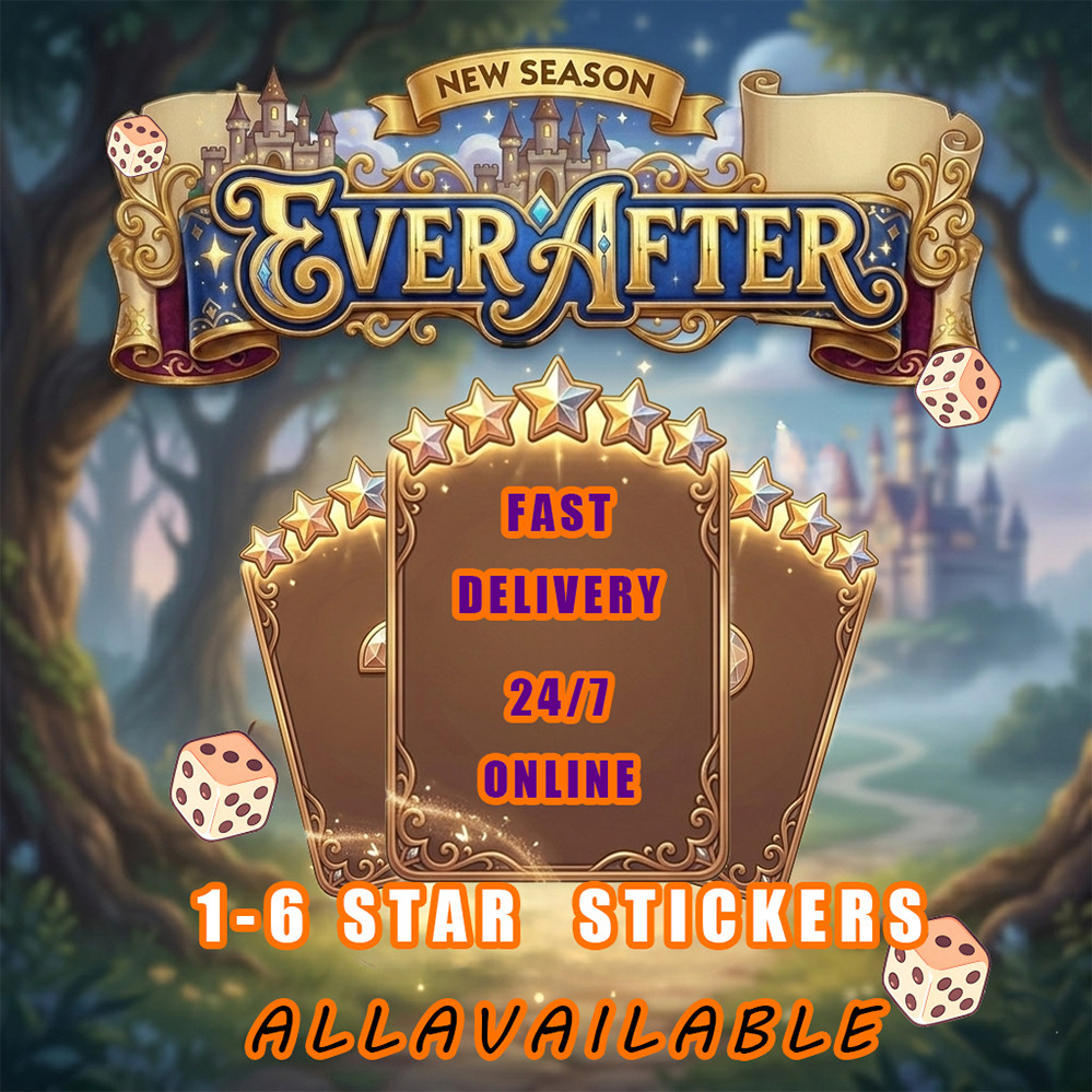 ⭐All Sticker Avaiable ⚡ Mono-poly Sticker Go 1-6 Star Stickers⭐CHEAP🔥FAST