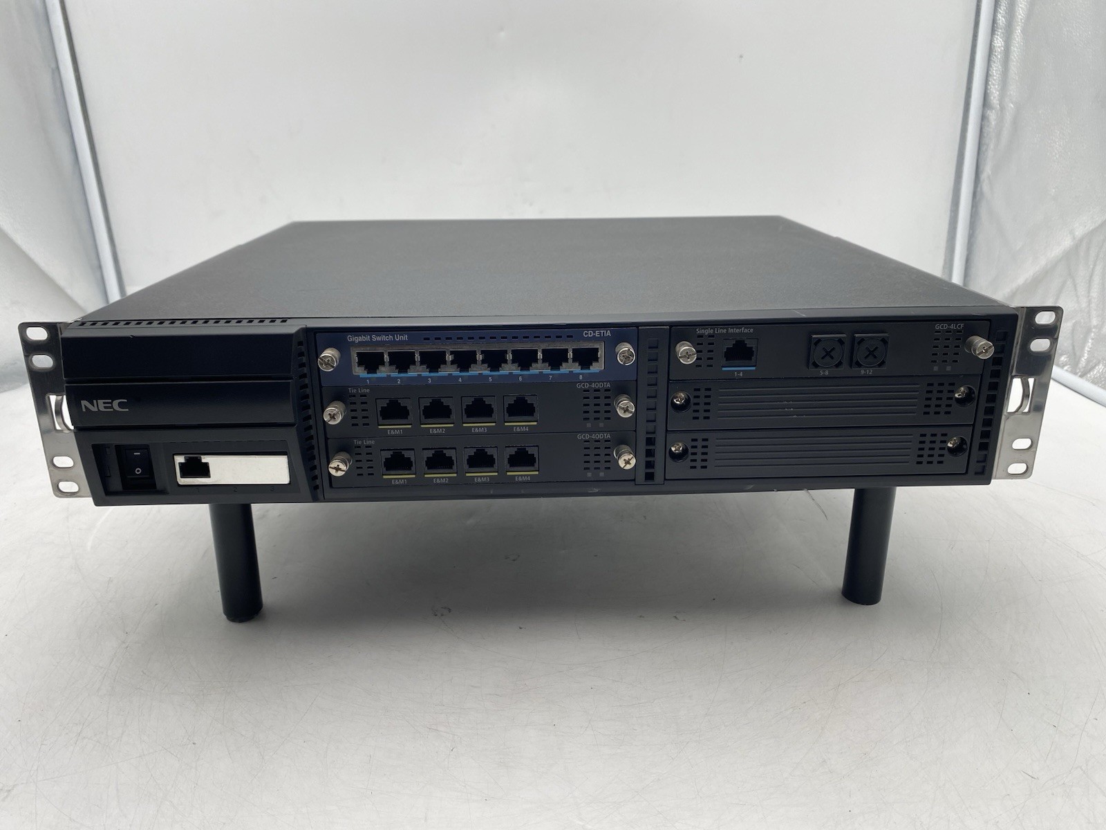 NEC SV9100 or SV9300 CHS2UG-US Chassis w/ CD-ETIA | 2x GCD-40DTA | GCD-4LCF