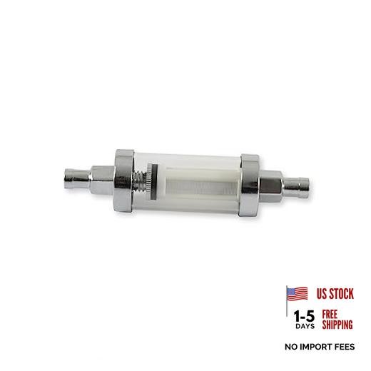 Clearview Inline Fuel Filter - 5/16 Inch Mr. Gasket 9747