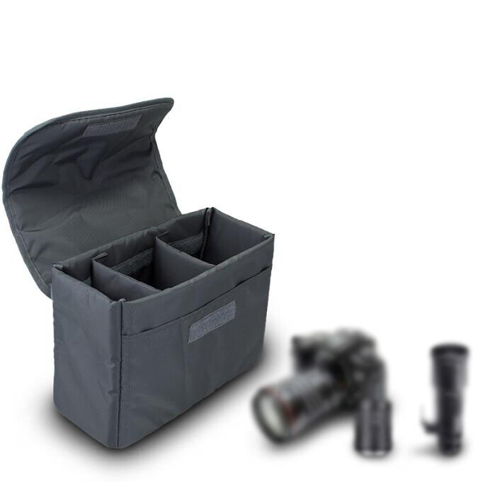 Camera Insert Liner Padded Protective Cover SLR Pouch DSLR Lens Case Storage Bag