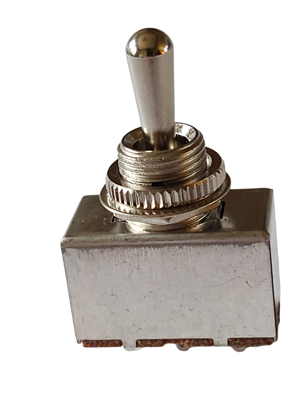 Import Metric 3-way Box Type Electric Guitar Switch Chrome with Chrome Tip