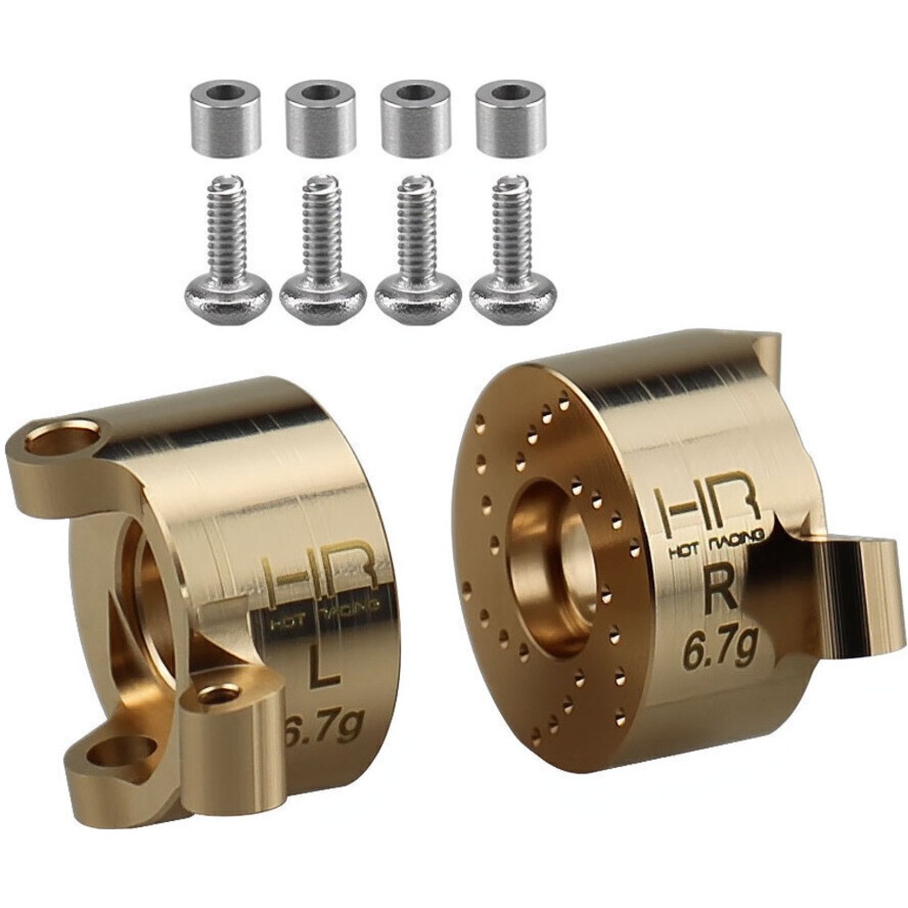 Hot Racing SXTY21H Brass Front Steering Block SCX30