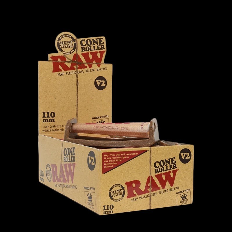 RAW V2 CONE ROLLER ROLLING MACHINE Rolls KING SIZE & 1 1/4 Size Cone